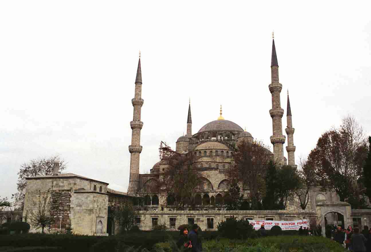13 - Turquia - Istanbul, mezquita de Sultanahmet o mezquita azul